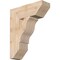Ekena Millwork Funston Slat Smooth Bracket, Douglas Fir, 5 1/2"W x 18"D x 22"H BKT06X18X22FST06SDF - alternate 1